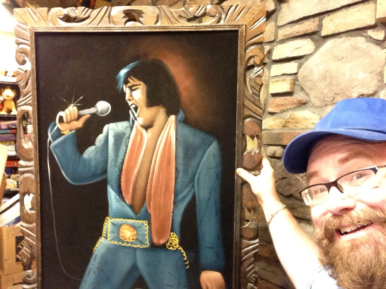 1280x960 Filevelvet Elvis Painting.jpg - Velvet Elvis Painting