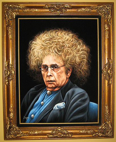 408x500 The Dan Burgess - Velvet Painting