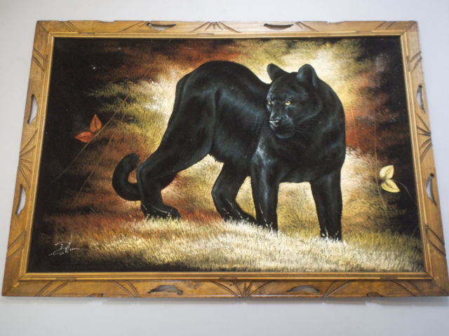 640x480 Art 1 Collection On Ebay! - Velvet Panther Painting