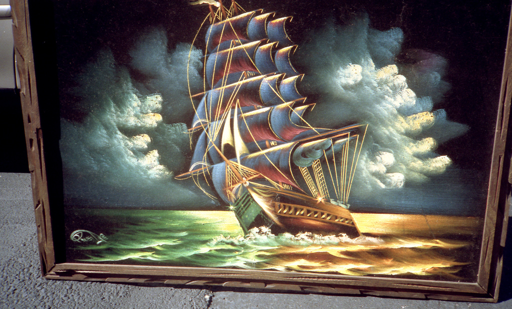1024x618 The World's Best Photos Of Painting And Velvetpainting - Velvet Ship Painting