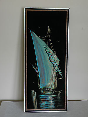 300x400 Black Velvet Collection On Ebay! - Velvet Ship Painting