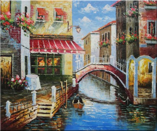 Venice Canal Painting at PaintingValley.com | Explore collection of ...