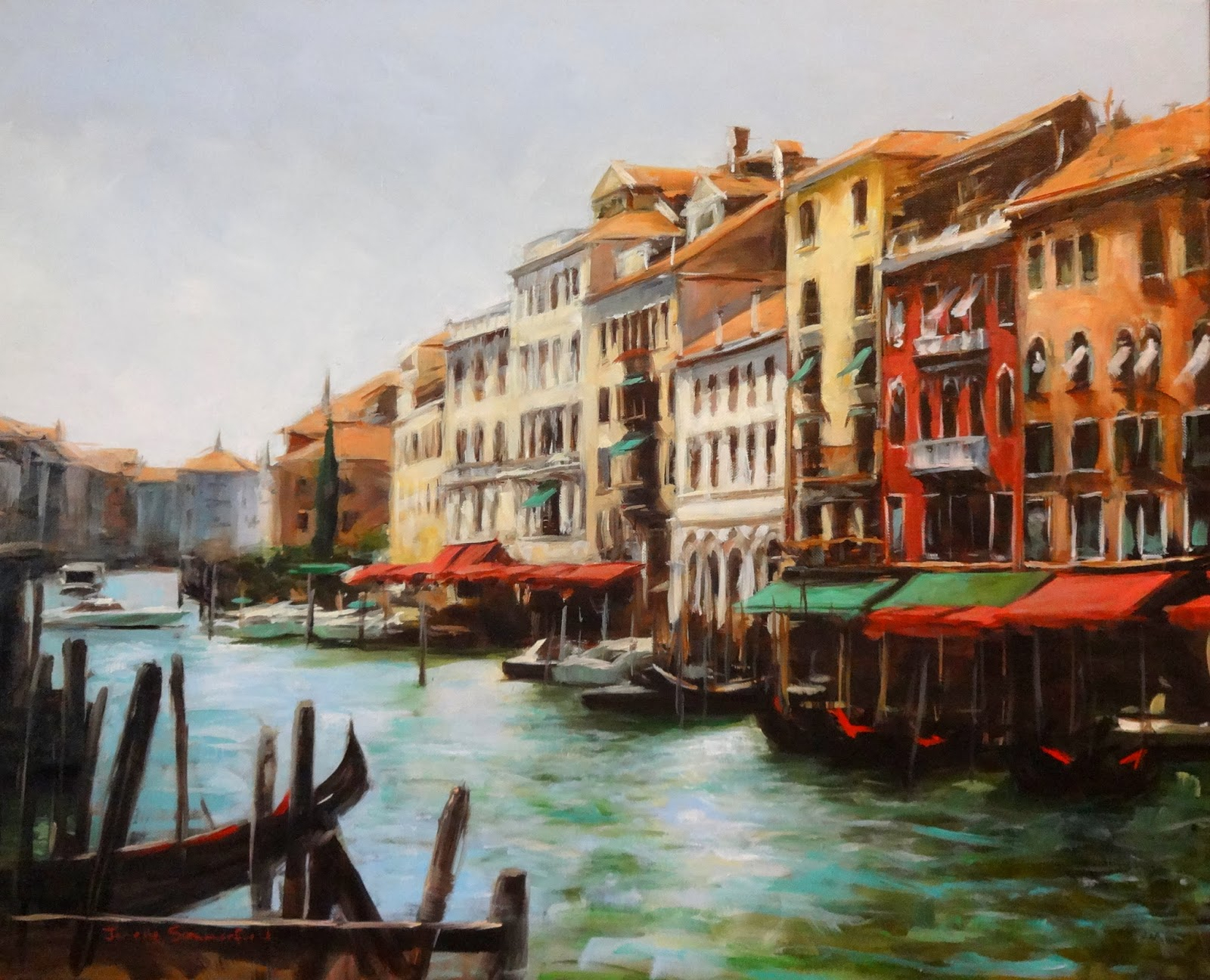 1600x1296 Oil Paintings Of Venice Jonelle Summerfield Oil Paintings Venice - Venice Canal Painting