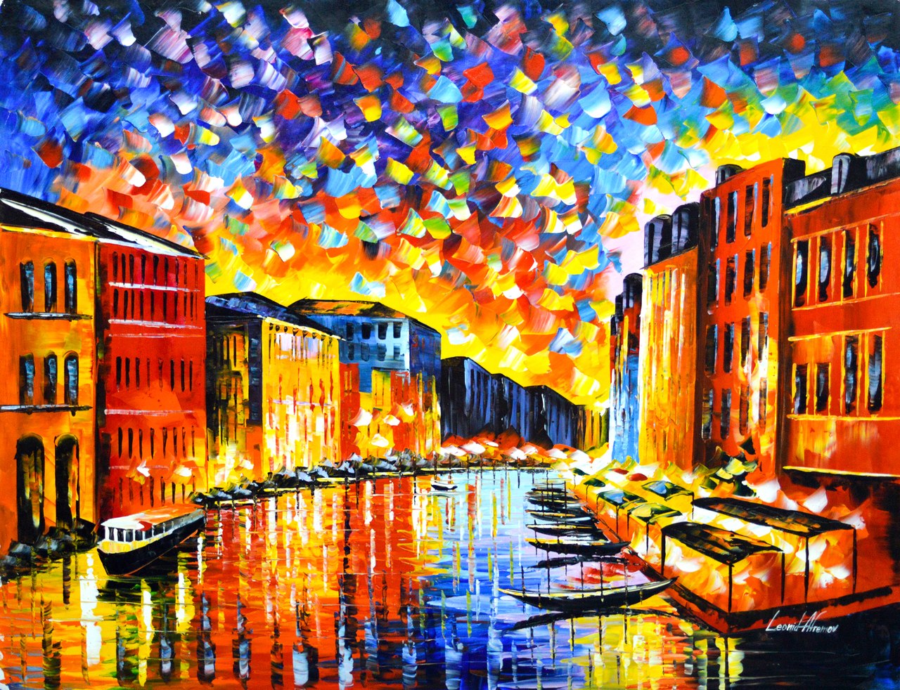 1280x982 Buy Venice - Venice Canal Painting