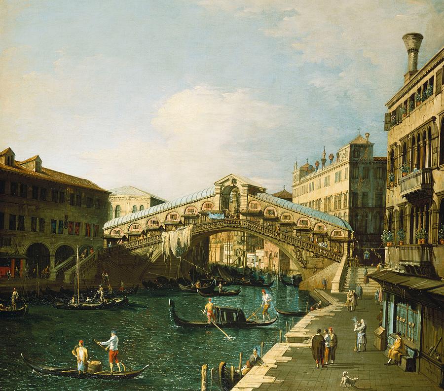 900x793 The Grand Canal Venice Painting By Canaletto - Venice Grand Canal Painting
