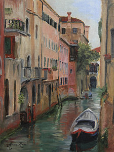 225x300 Venice Oil Paintings Fine Art America - Venice Oil Painting