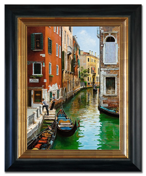 300x362 Venice Original Oil Paintings By Paul Harley Lakeland Landscape Artist - Venice Oil Painting