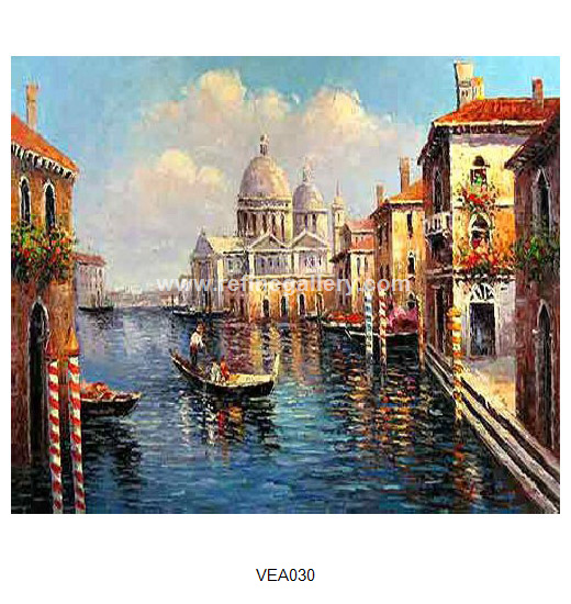 520x550 Classical Venice Painting Wholesale Oil Painting Reproductions - Venice Oil Painting