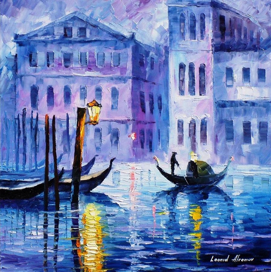 897x900 Mystery Of Venice - Venice Oil Painting