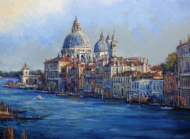 770x564 Saatchi Art Venice Painting By Behshad Arjomandi - Venice Painting