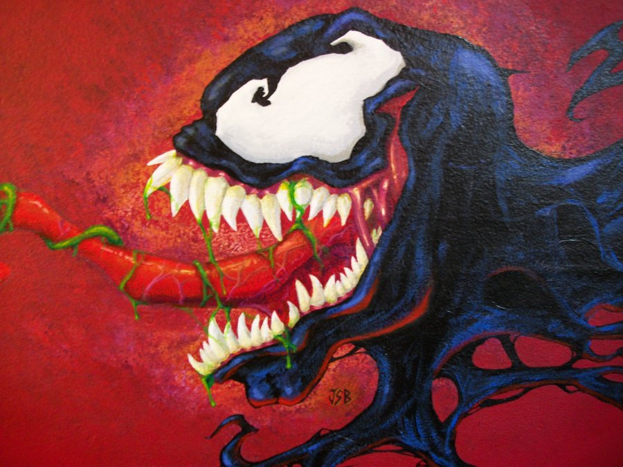 900x675 Venom - Venom Painting