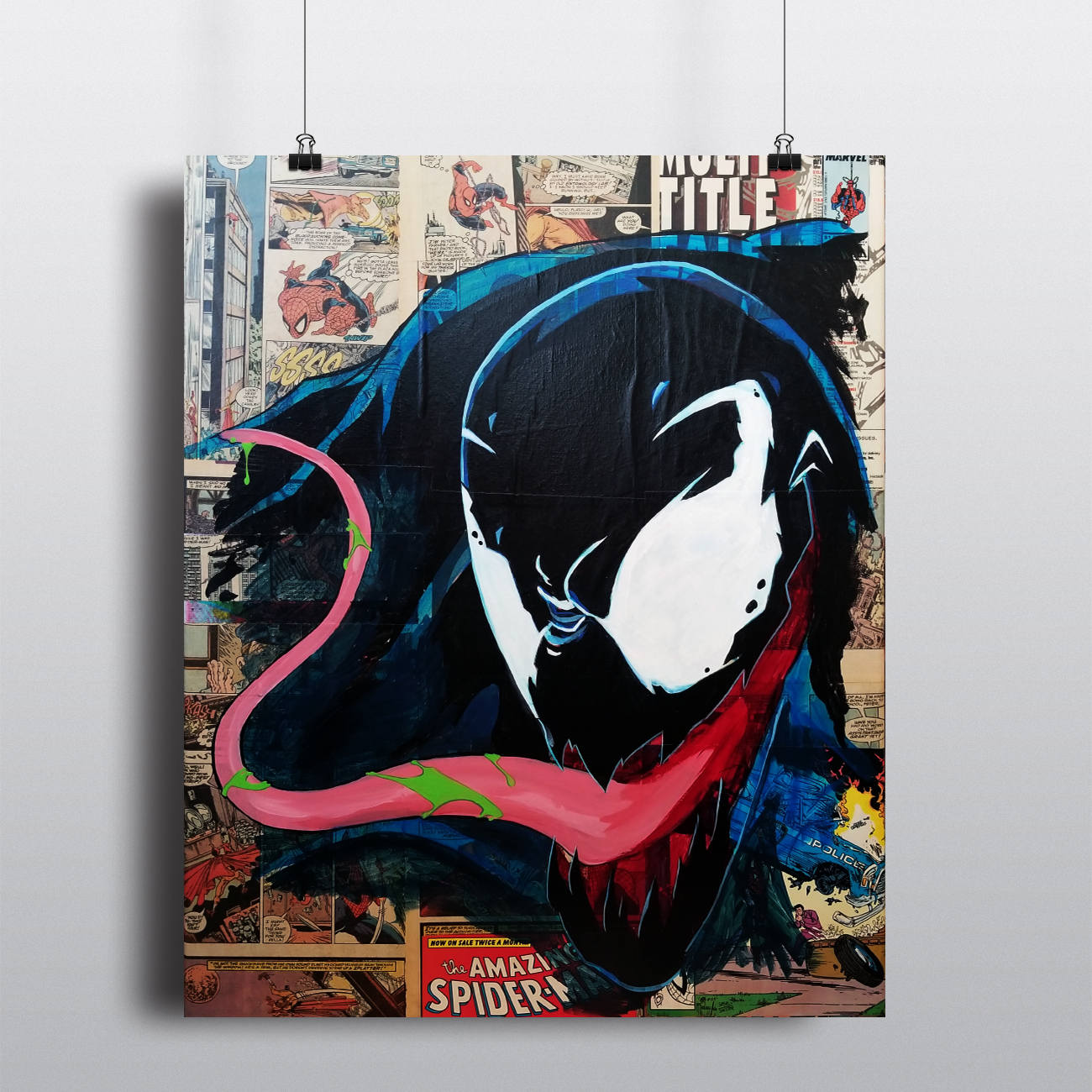 Venom Painting At Paintingvalley.com 