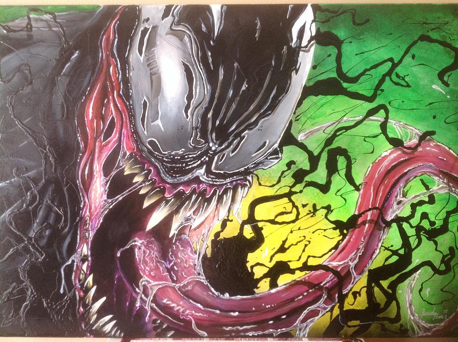 900x672 Venom Painting By Andy Noguez - Venom Painting