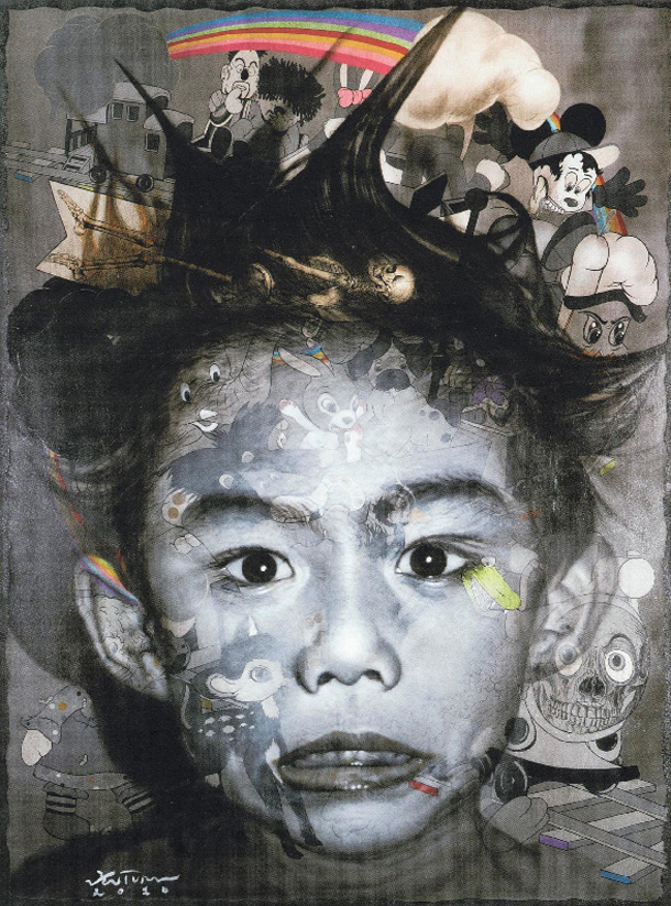 610x823 Artodyssey Ronald Ventura - Ventura Painting