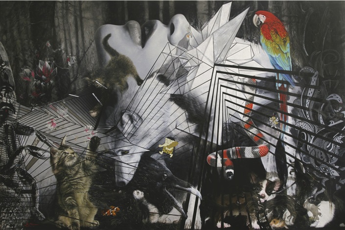 705x470 Forest By Ronald Ventura On Artnet - Ventura Painting