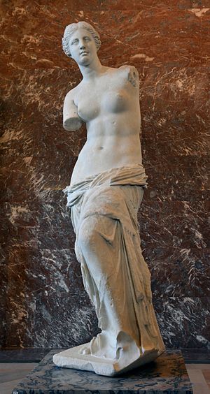 300x564 Venus De Milo - Venus De Milo Painting