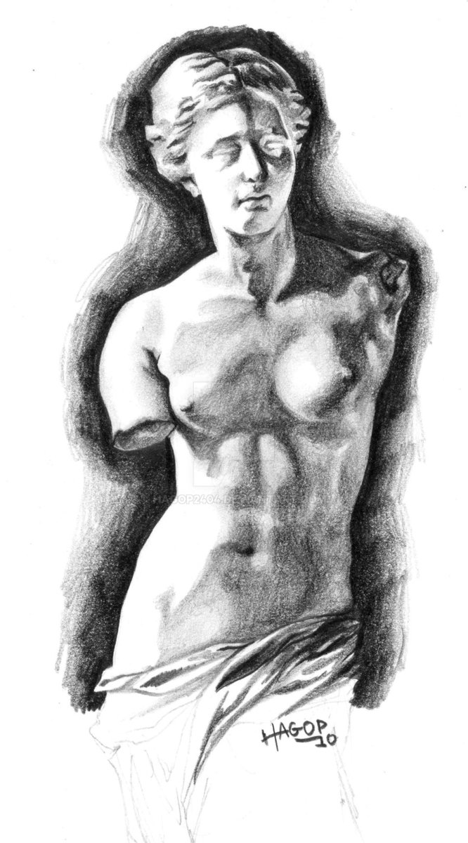 Венера Милосская живопись