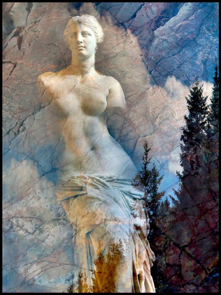 770x1027 Saatchi Art Venus De Milo Reborn In Stone Photography By Algis - Venus De Milo Painting