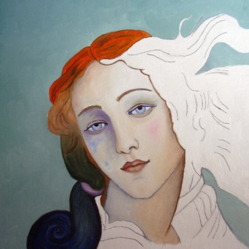 500x500 Portrait Painters Paintings By Venus Store - Venus De Milo Painting Botticelli