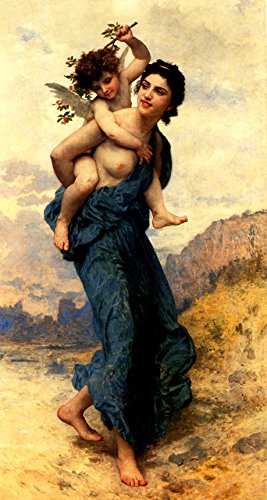 267x500 Venus And Cupid Roman Goddess Love Beauty Fertility - Venus Goddess Of Love Painting