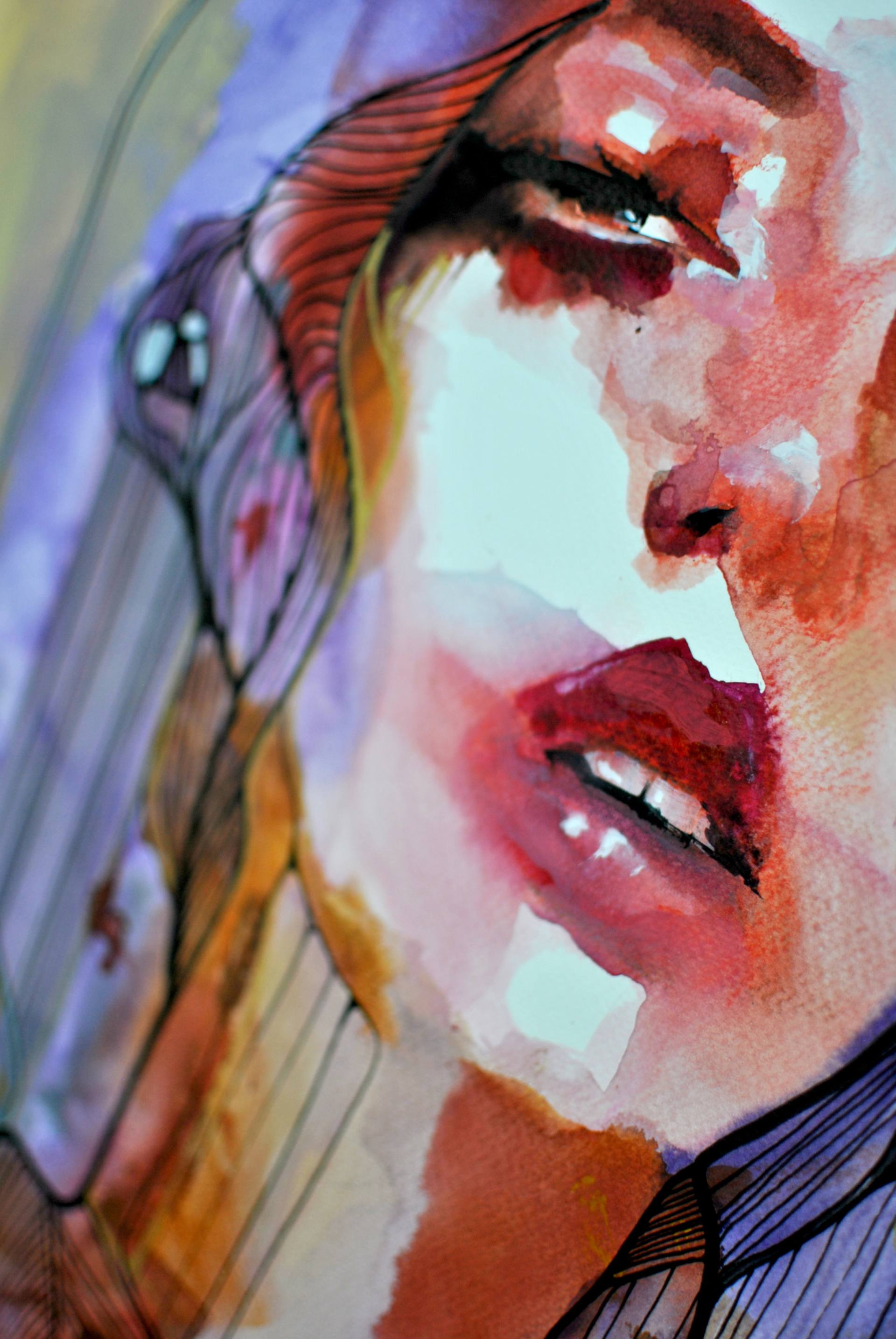 1920x2868 Saatchi Art Venus In Fur Painting By Anna Matykiewicz - Venus In Furs Painting