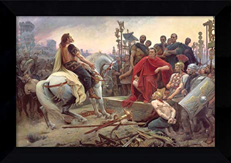 Vercingetorix Surrenders To Caesar Painting at PaintingValley.com