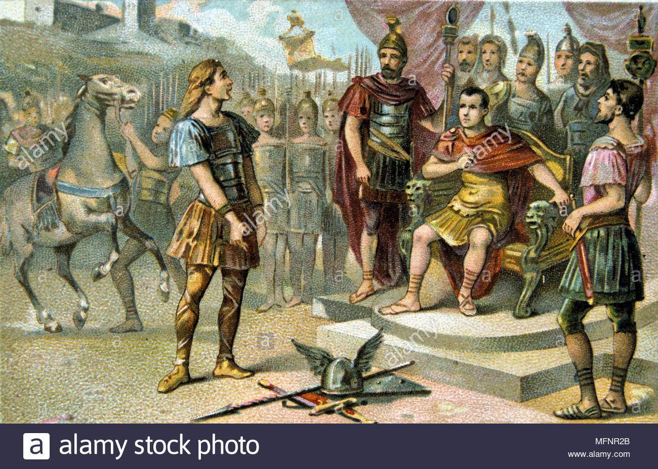 1300x928 Vercingetorix, Gaulish Leader Who Raised A Revolt Against Julius - Vercingetorix Painting