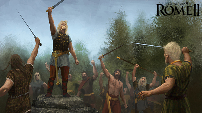 700x394 Vercingetorix By Ethicallychallenged - Vercingetorix Painting