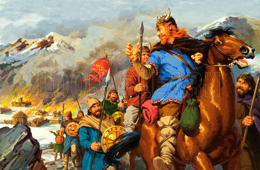 512x335 Historical Articles And Illustrations Blog Archive Vercingetorix - Vercingetorix Painting