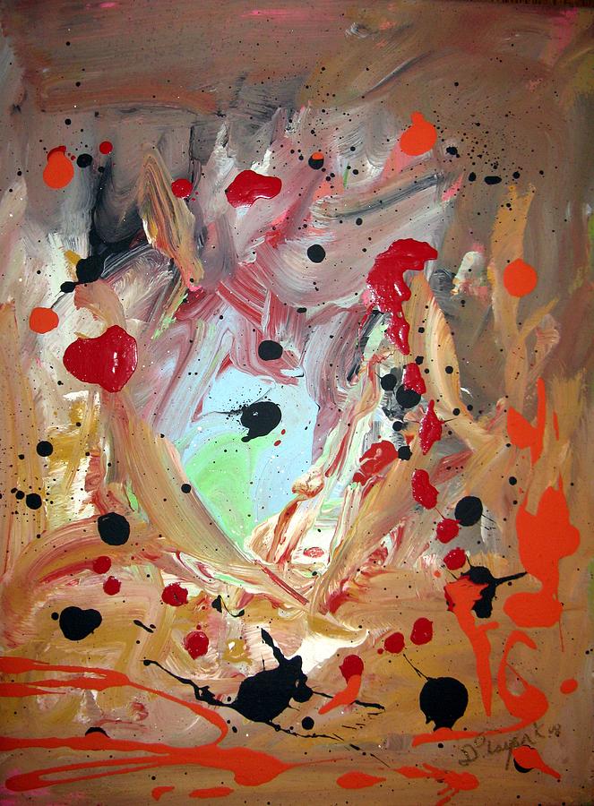 663x900 On The Verge Of Heartbreak Painting By Darryl Kravitz - Verge Painting