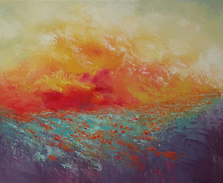 770x633 Saatchi Art On The Verge Painting By Faith Patterson - Verge Painting