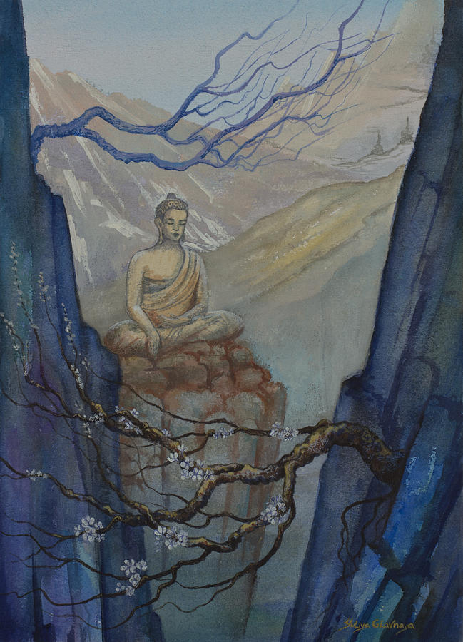 649x900 Verge Of Absolute Painting By Yuliya Glavnaya - Verge Painting