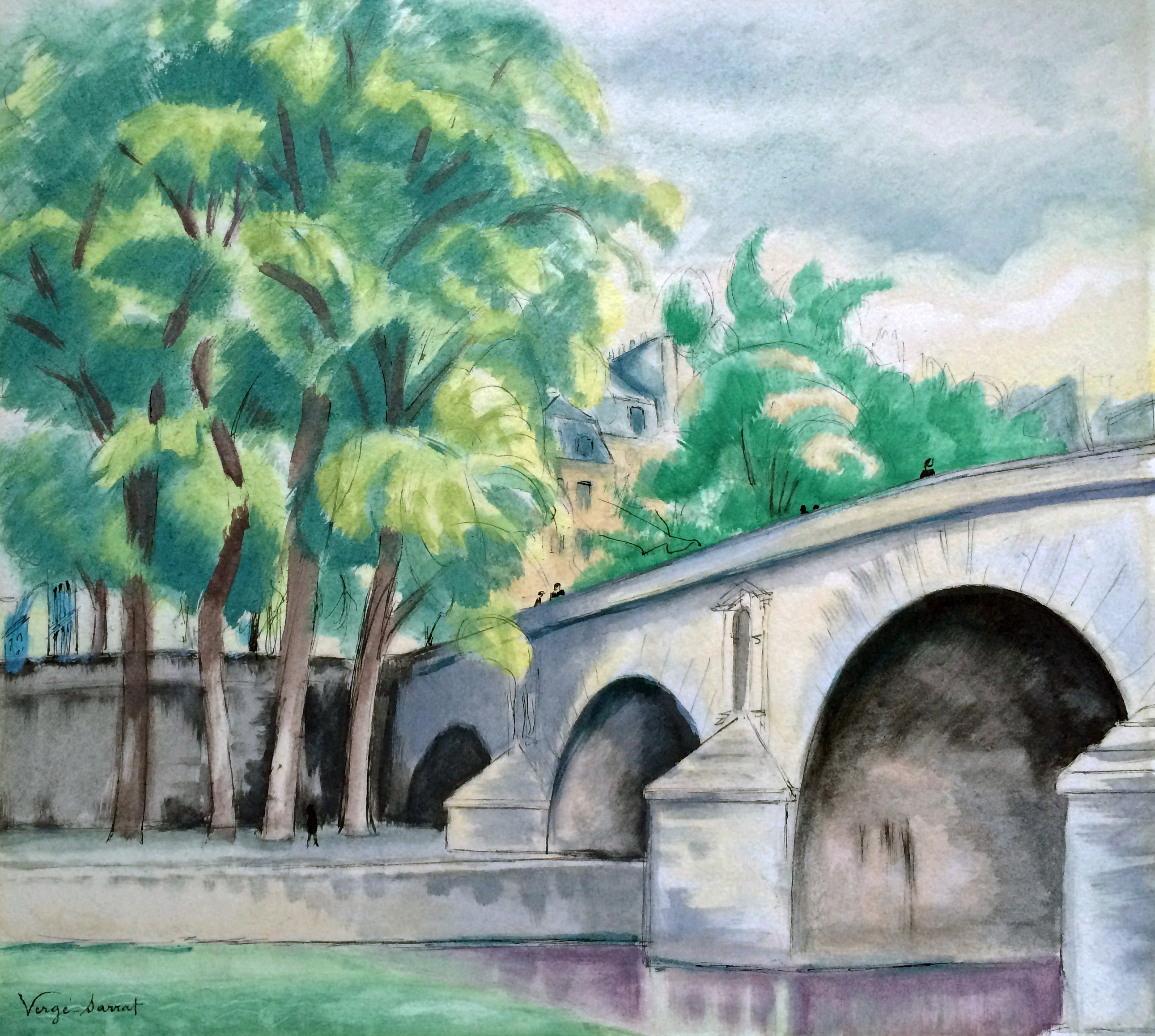 2582x2315 Henri Sarrat (1880 1966) - Verge Painting