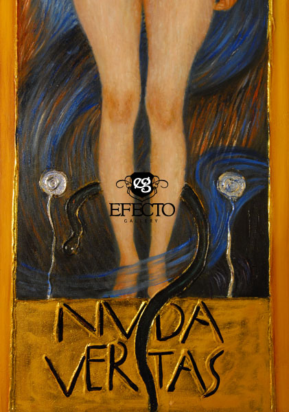 421x600 Gustav Klimt Nuda Veritas - Veritas Painting