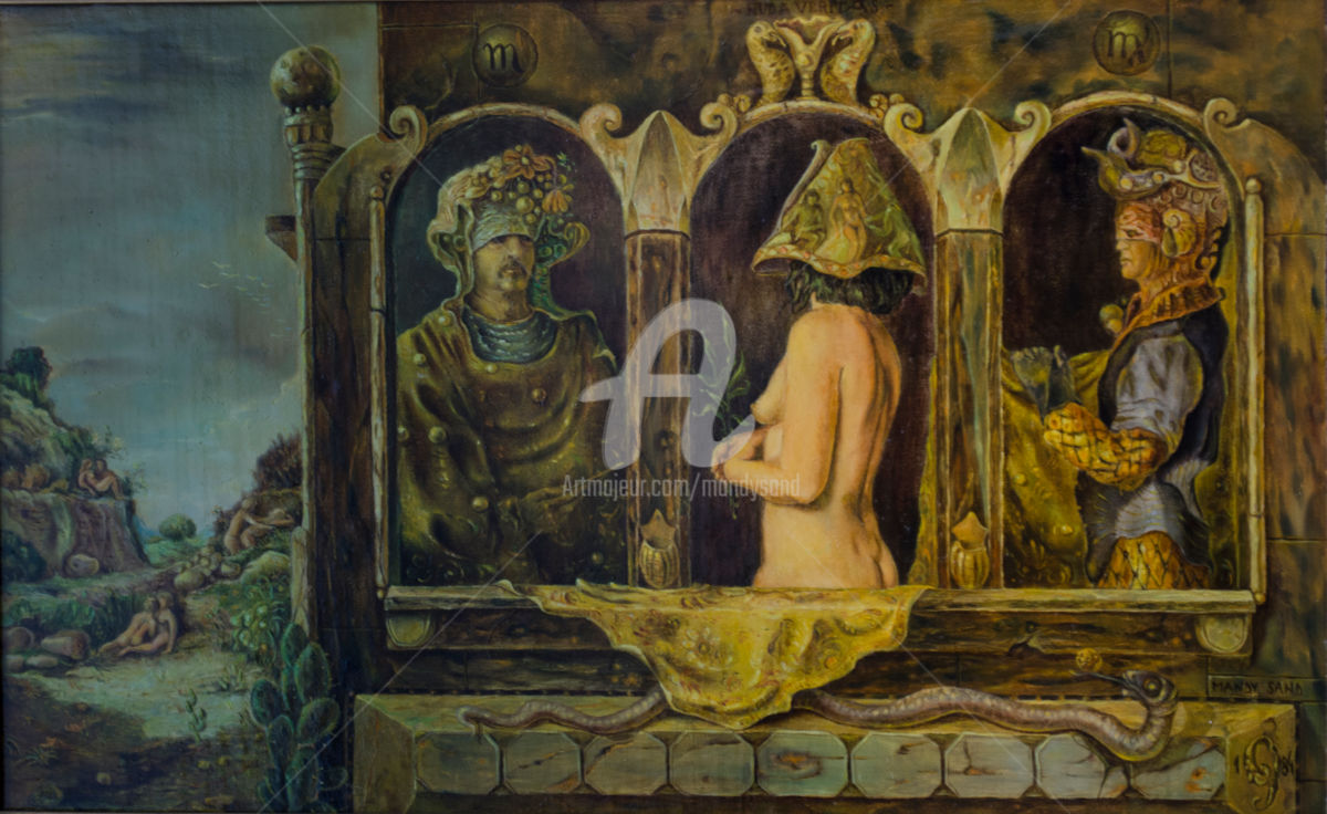 1200x736 Nudas Veritas (Mandy Sand) - Veritas Painting