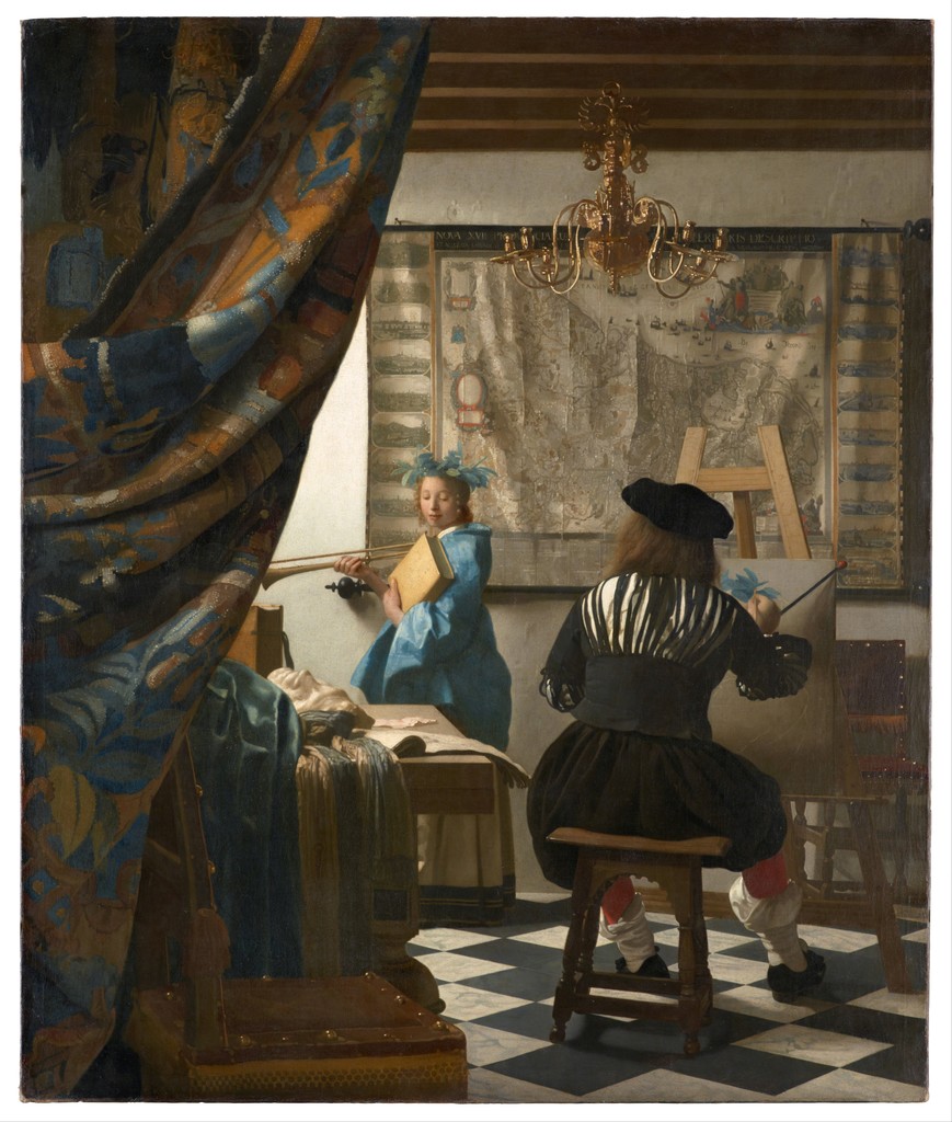 869x1024 Johannes Vermeer The Allegory Of Painting (Ca. 1666) Artsy - Vermeer Painting