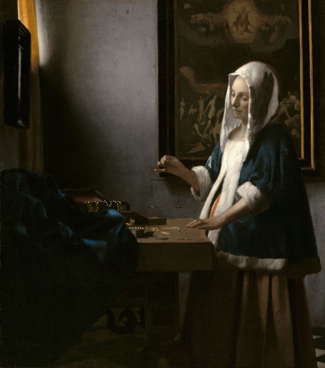 640x724 Vermeer And The Masters Of Genre Painting Inspiration And Rivalry - Vermeer Painting