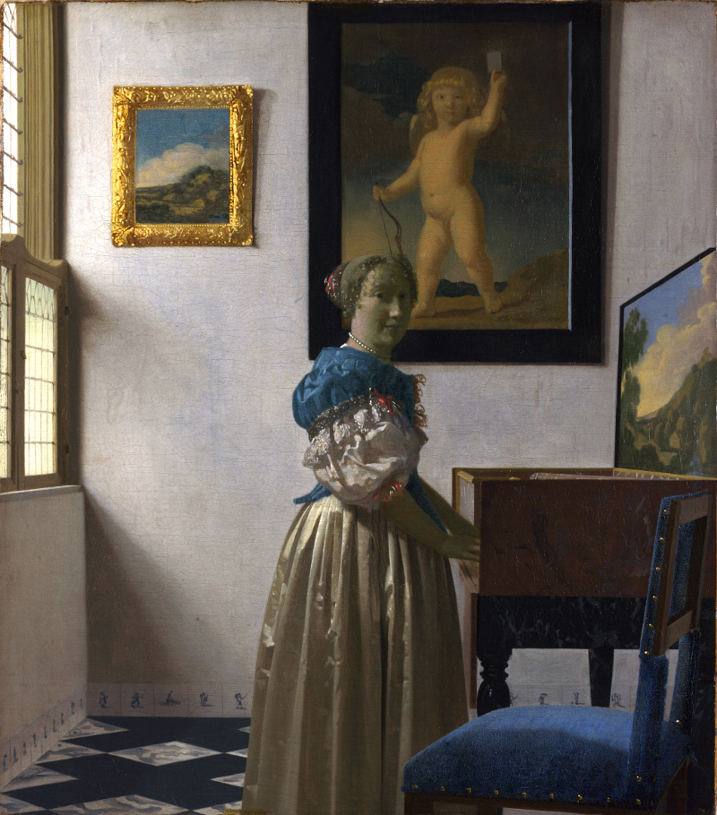 800x910 What I Learned About Kindness Looking - Vermeer Painting