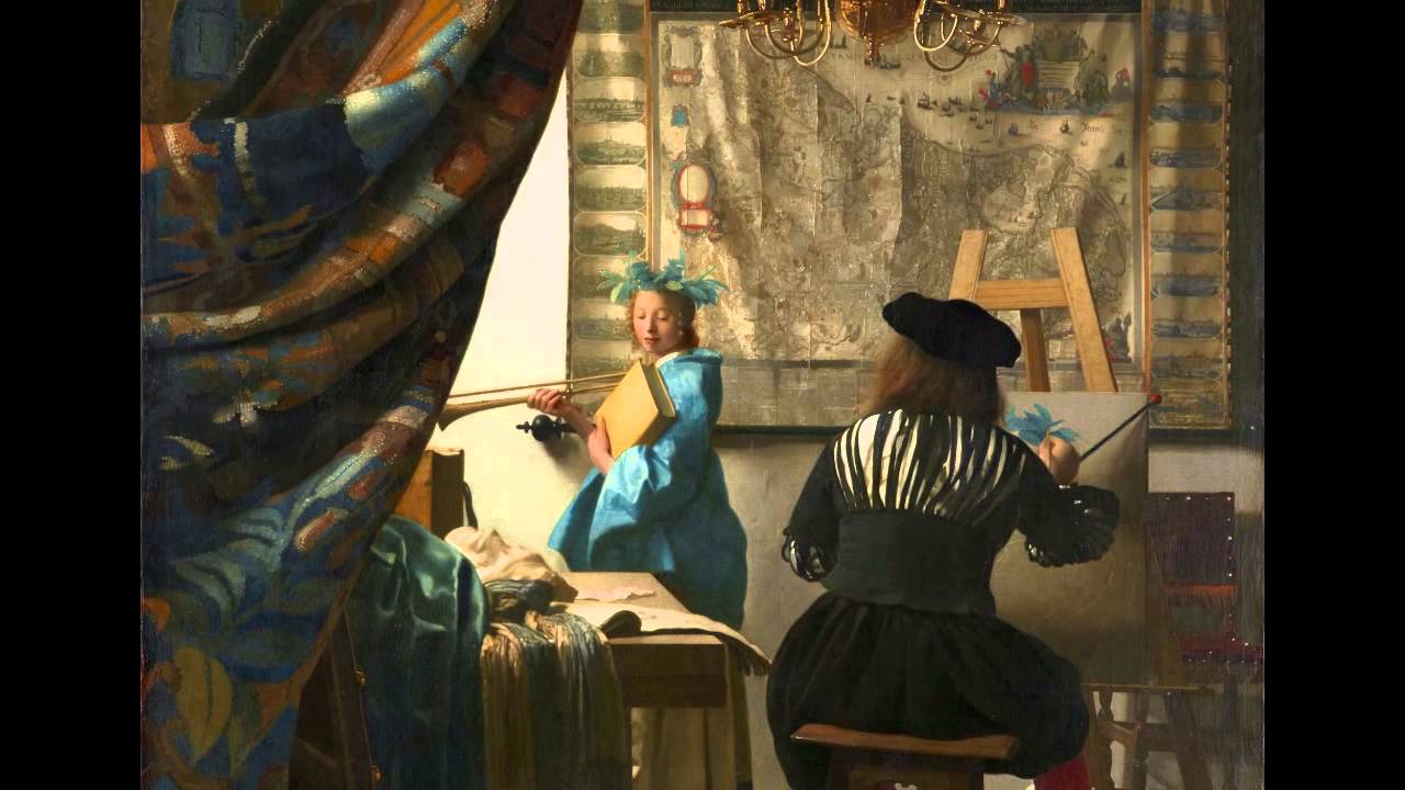 1280x720 Johannes Vermeer, The Art Of Painting - Vermeer Painting