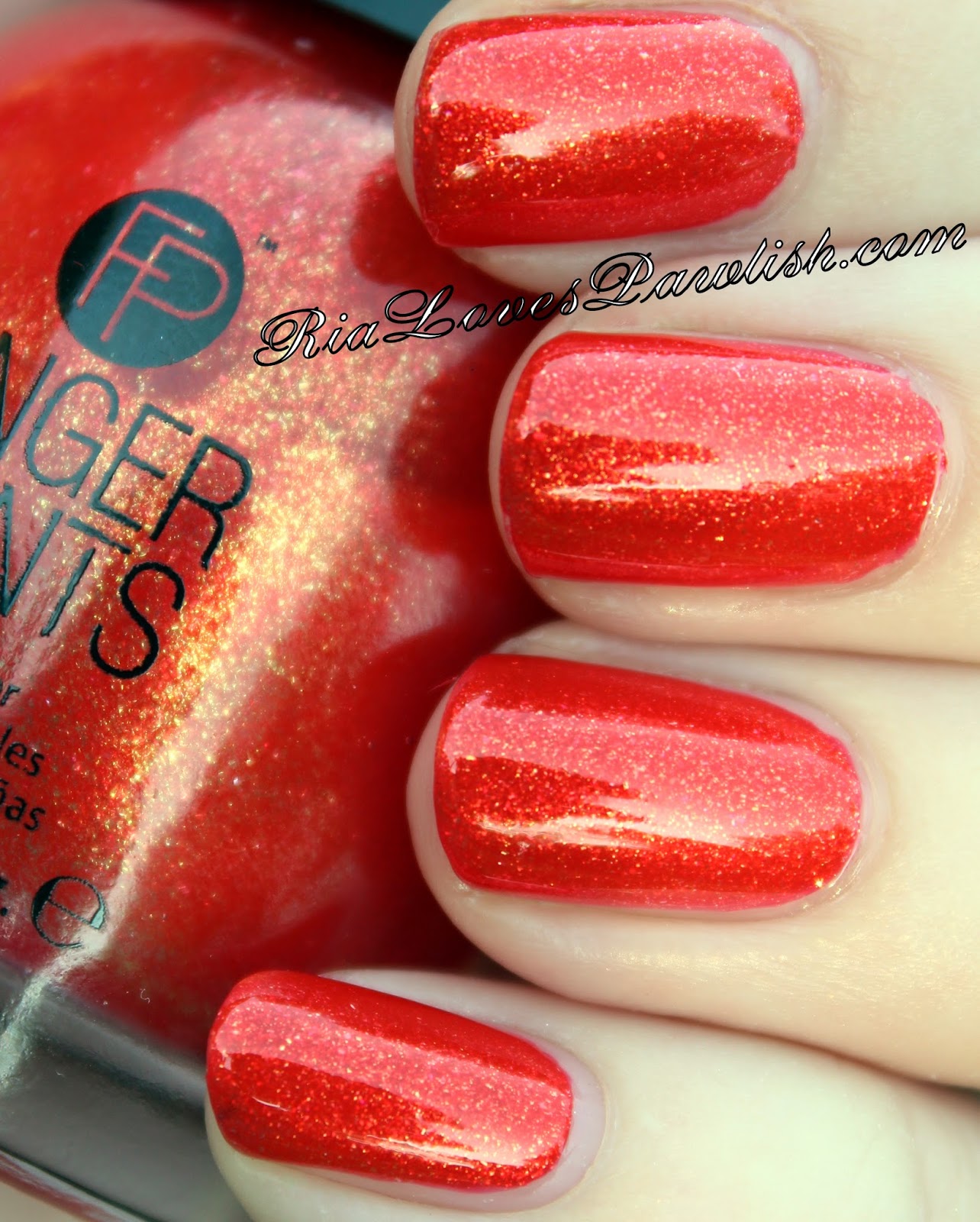 1284x1600 Ria Loves Pawlish Fingerpaints Once In A Wild Vermillion - Vermillion Painting