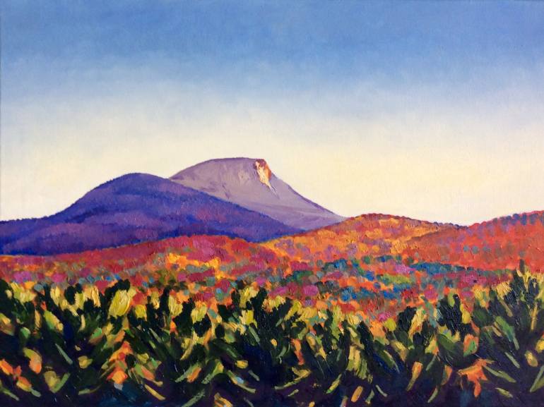 770x577 Saatchi Art Camel's Hump In Huntington, Vermont Painting By - Vermont Painting