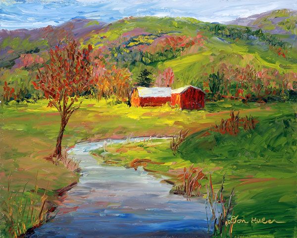 Vermont Painting at PaintingValley.com | Explore collection of Vermont ...