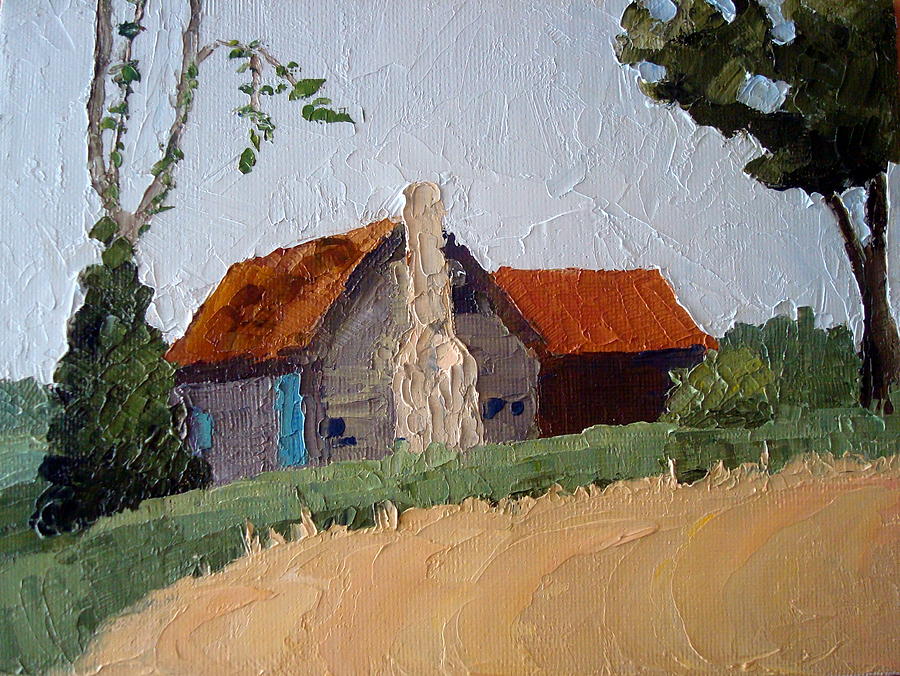 900x676 North Carolina Vernacular Painting By Susan Woodward - Vernacular Painting