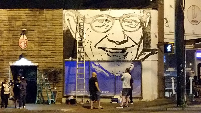 800x450 Architecture Tourist Joe Dreher Midnight Live Mural Painting - Vernacular Painting