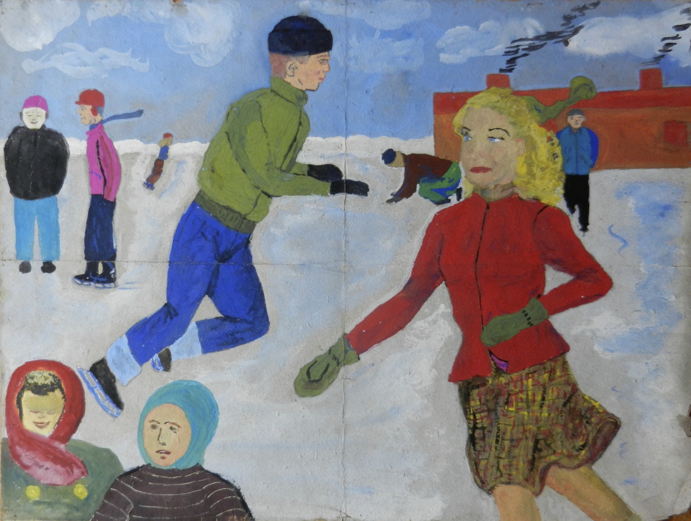 1400x1055 Vernacular Art Spectacular, Dusable High School - Vernacular Painting