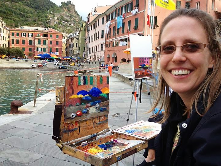 720x540 Niki Gulley Vernazza Art - Vernazza Painting