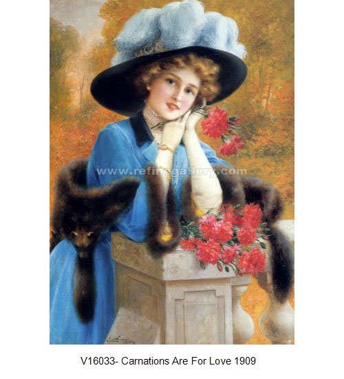 500x550 Emile Vernon Paintings Wholesale Oil Painting Reproductions - Vernon Painting