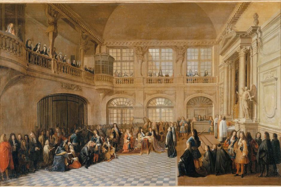 940x627 Painting Of The Court Of Versailles, On Display - Versailles Painting