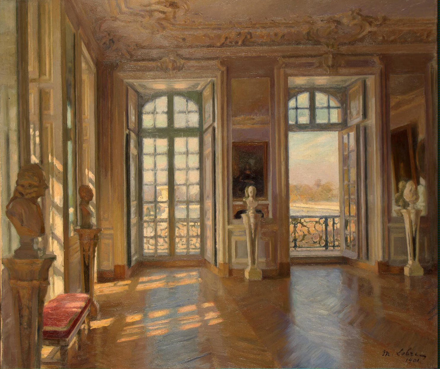 1484x1246 Dauphins Salon - Versailles Painting