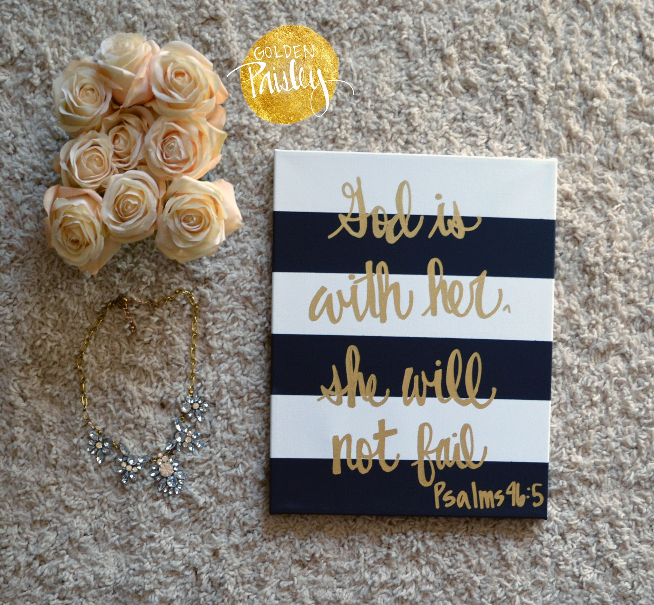 2188x2024 God Is With Striped Bible Verse Painting Nursery, Verses - Verse Painting